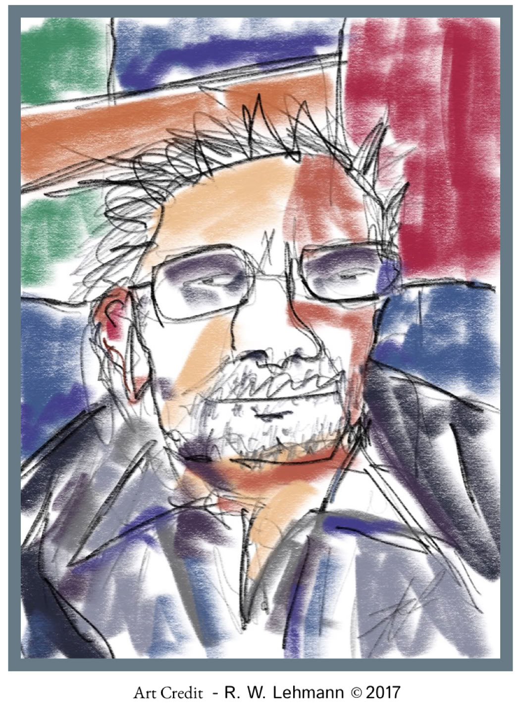 Richard Lehmann Self Portrait